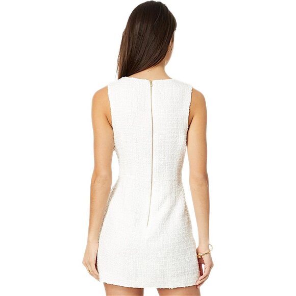 Lilly Pulitzer Kalinara Skirted Romper in Resort White NWT - Size 12 - Picture 7 of 11